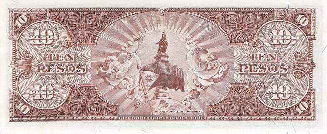 Philippinen 10 Pesos 1949 p136e